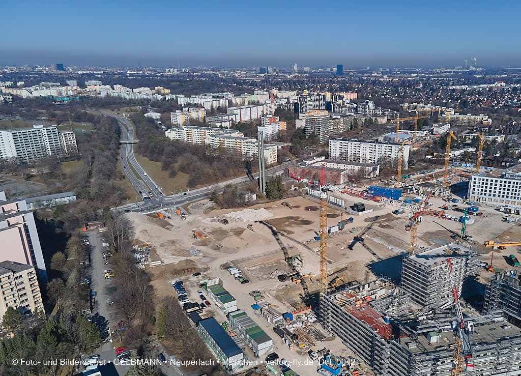 09.03.2022 - Baustelle PANDIONVERDE in Neuperlach 